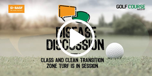 Disease Discussion: Class and clean Transition Zone turf is in session
