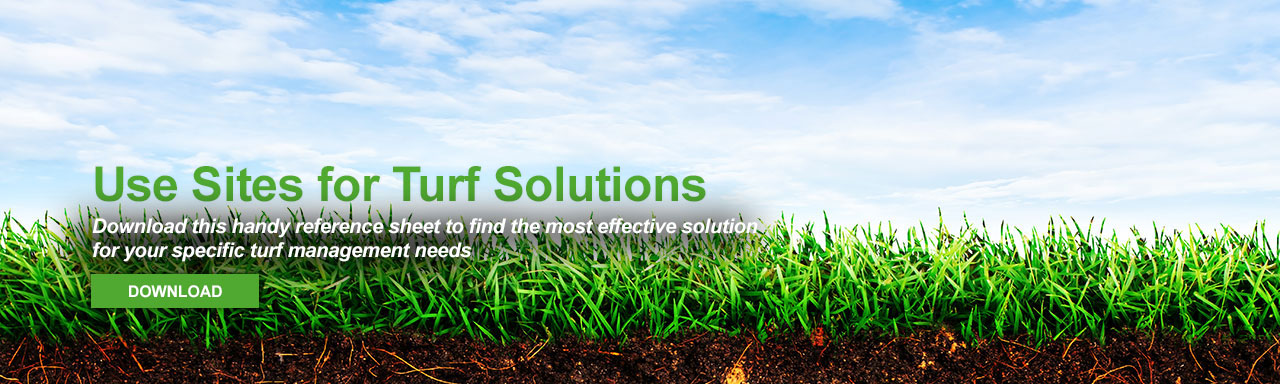 Use sites for turf solutions